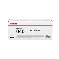 Toner canon cartridge 040 amarillo