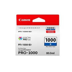 Cartucho tinta canon pfi - 1000b azul pro - 1000