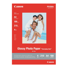 Papel canon gp - 501 foto satinado a4