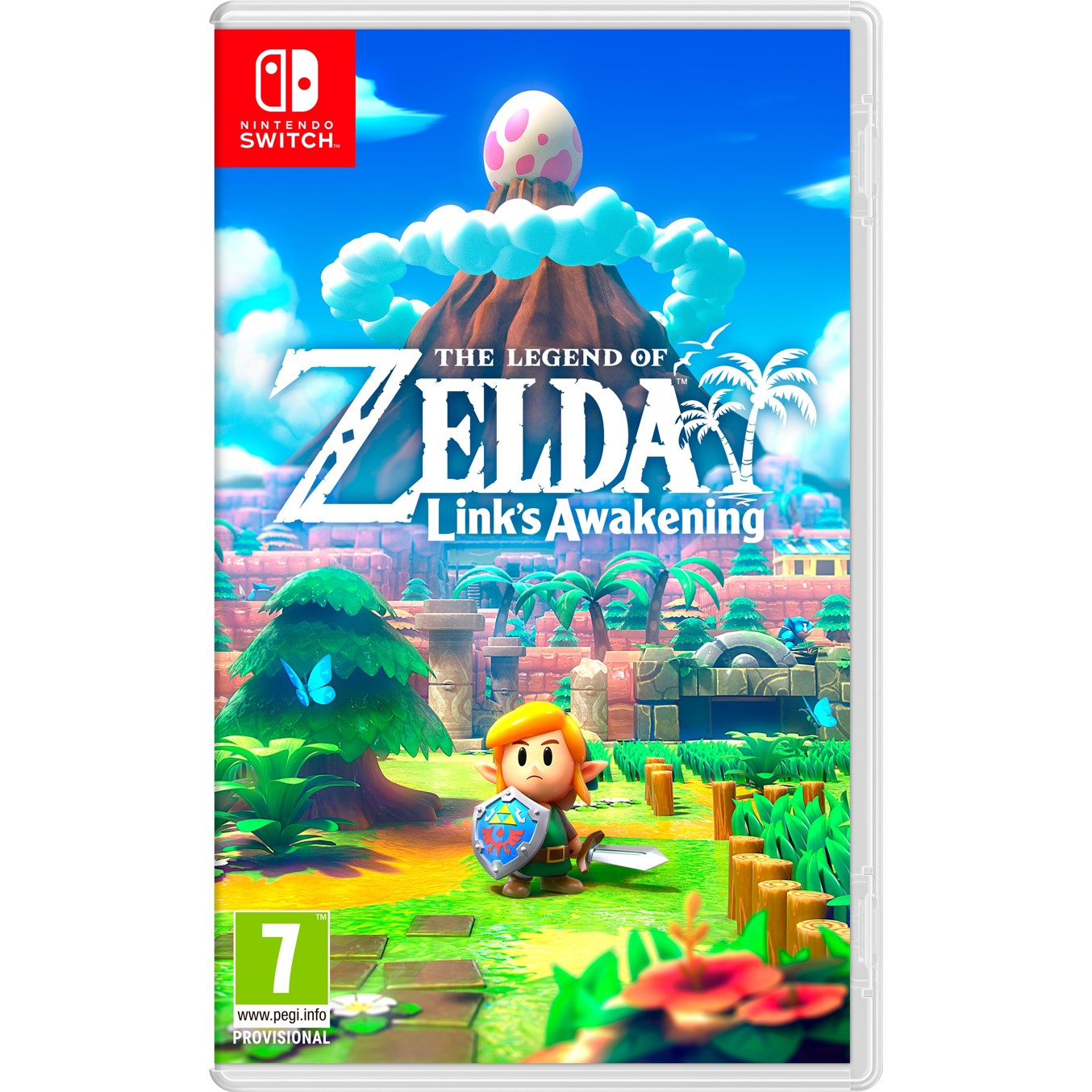 Juego nintendo switch -  the legend of zelda link's awakening remake