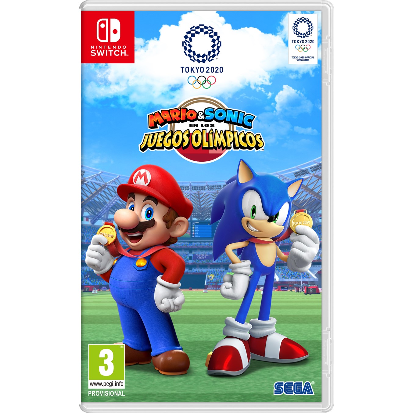 Juego nintendo switch -  mario & sonic jjoo tokyo 2020