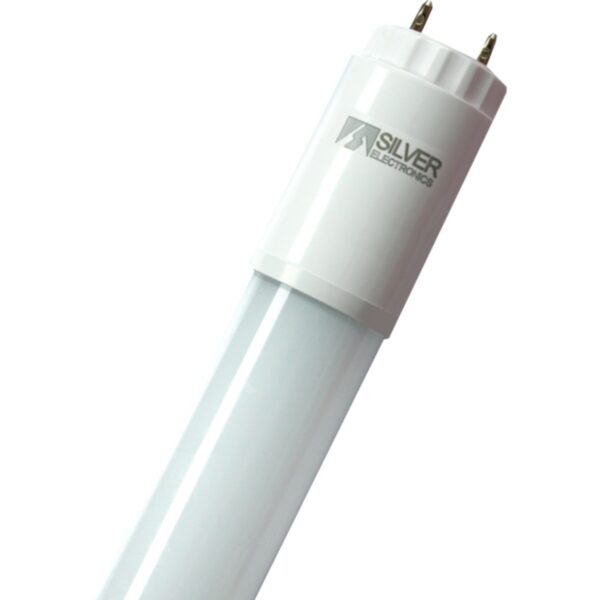 Tubo led silver electronic t8 eco 18w=36w -  g13 -  1.800lm -  6000k - luz fria -  a+