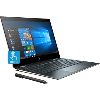 Portatil hp spectre x360 13 - ap0000ns i5 - 8265u 13.3pulgadas 8gb - ssd256gb - wifi - bt - w10 -  azul poseidon