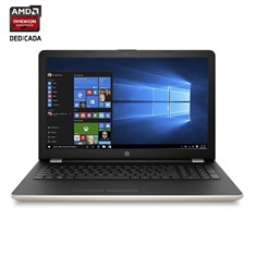 Portatil hp 15 - bs023ns i7 - 7500u 15.6pulgadas 8gb - 1tb - radeon530 - wifi - bt - w10 - oro