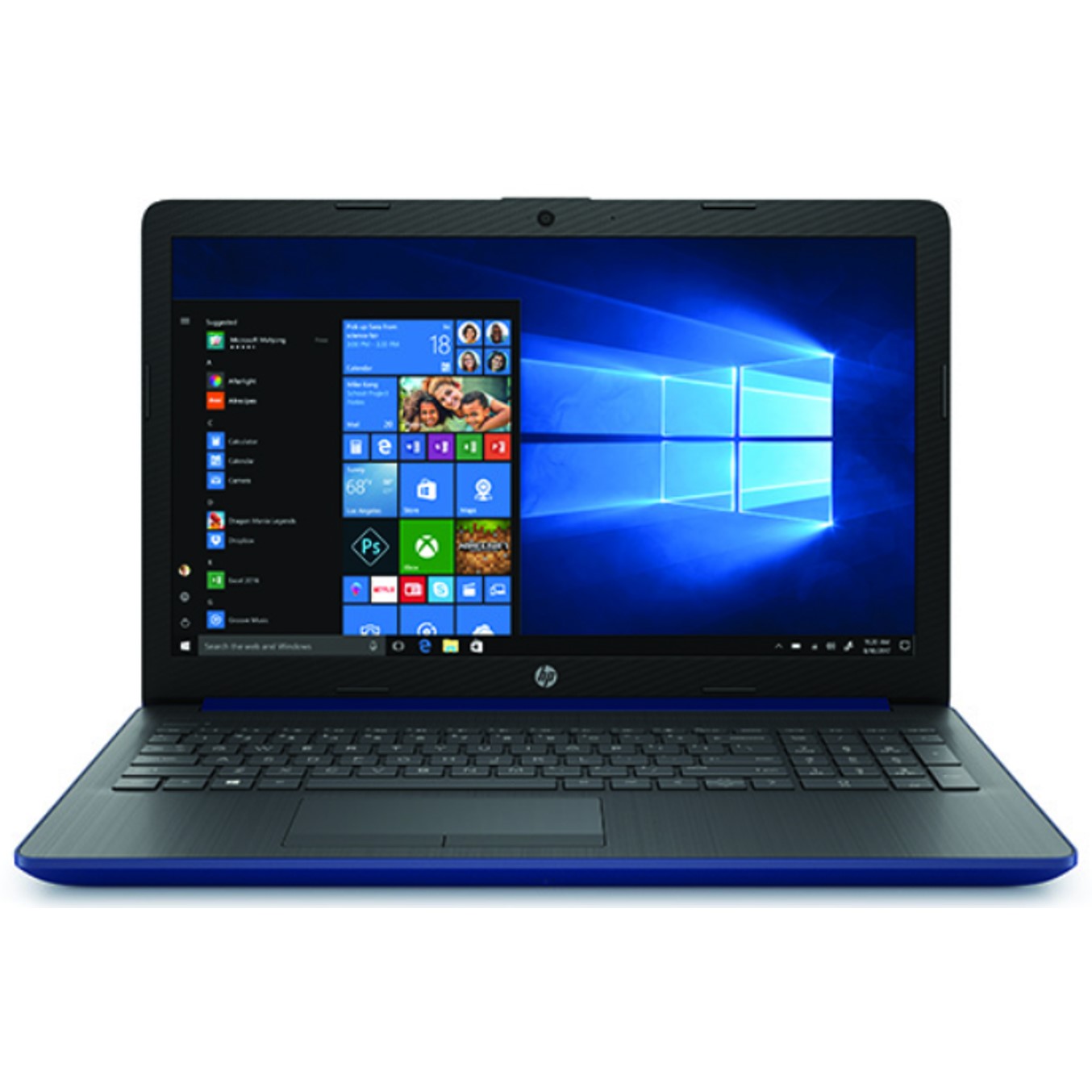 Portatil hp 15 - da0197ns i3 - 7020u 15.6pulgadas 8gb - ssd128gb - wifi - bt - w10 -  azul lumiere