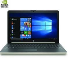 Portatil hp 15 - da1076ns i7 - 8565u 15.6pulgadas 8gb - 1tb - gf mx130 4gb -  wifi - bt - w10 -  oro palido