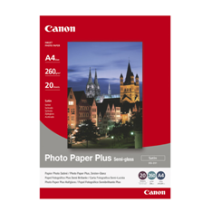 Papel canon plus sg - 201 - a4 satinado 20hojas