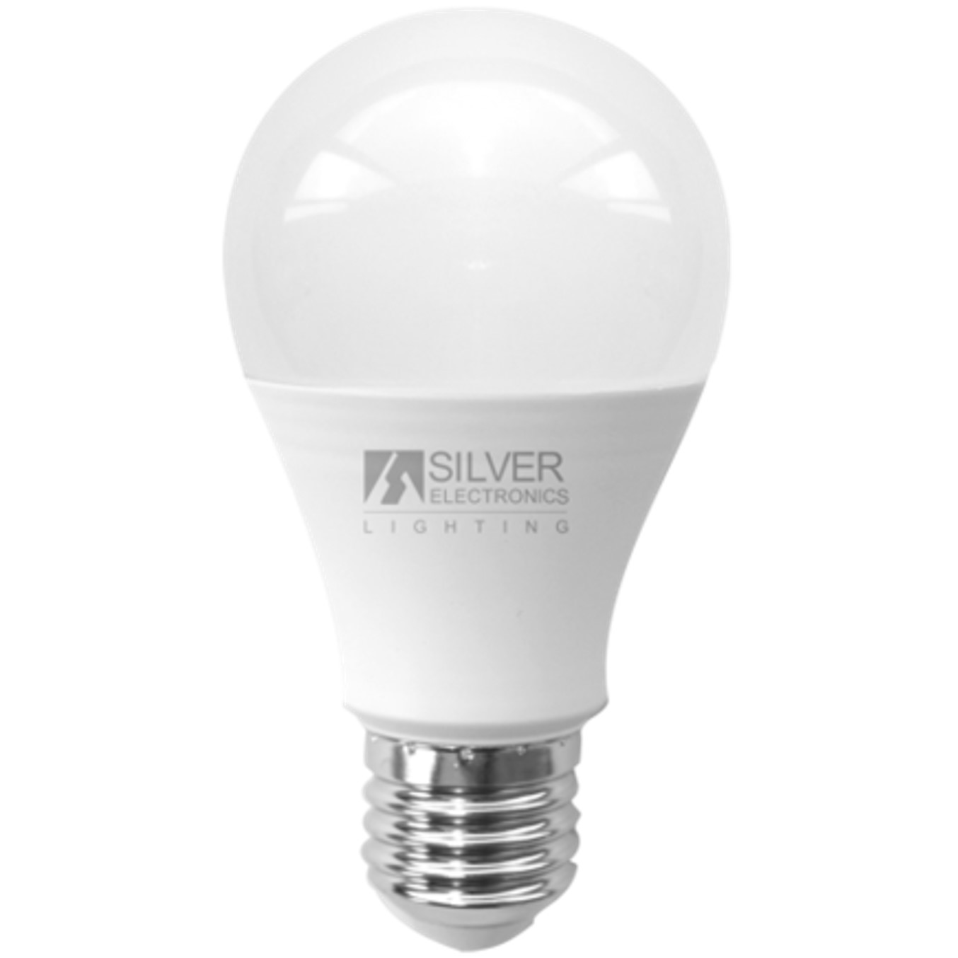 Bombilla led silver electronic eco estandar 15w= 63w -  e27 -  1.320lm -  6000k luz fria -  a+