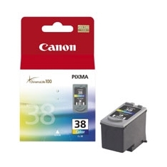 Cartucho tinta canon cl 38 tricolor 9ml pixma 1800