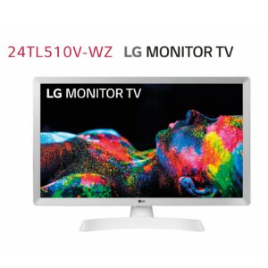 Monitor tv led lg 23.6pulgadas 24tl510v - wz 1366 x 768 hdmi usb dvb - t2 blanco