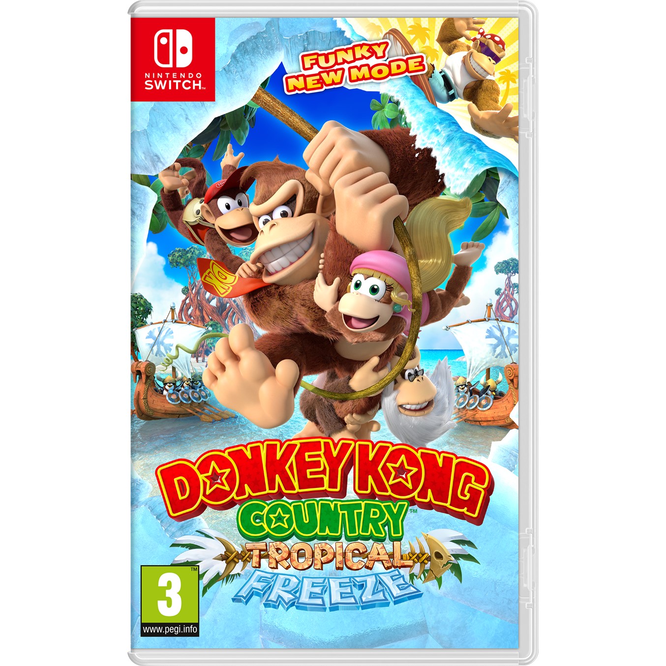 Juego nintendo switch -  donkey kong country: tropical freeze