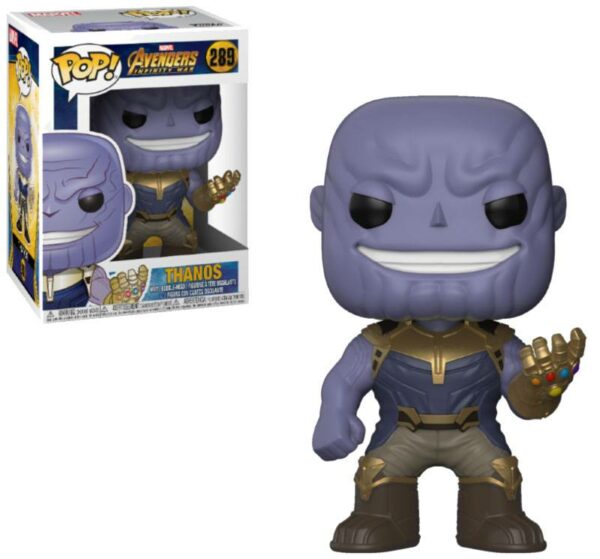 Funko pop marvel infinity war thanos