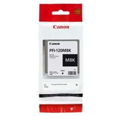 Cartucho tinta canon pfi - 120 mbk negro mate