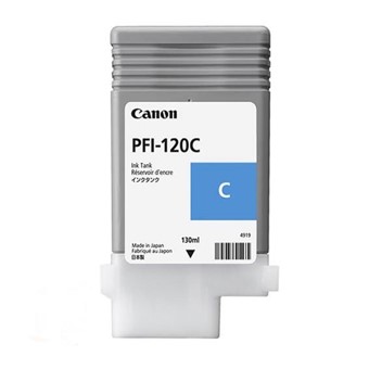 Cartucho tinta canon pfi - 120 c cian