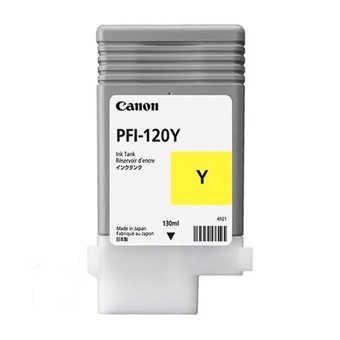 Cartucho tinta canon pfi - 120 y amarillo