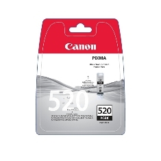 Cartucho tinta canon negro pgi 520 pack 2und pixma 3600 - 4600 mp540 - 620 - 630 - 980 mx860 -  870 -   blister