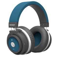 Auriculares bluetooth hp001btbl woo azul