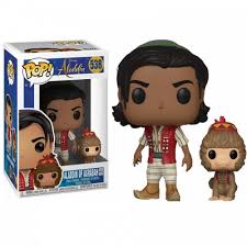 Funko pop disney aladdin live aladdin & abu