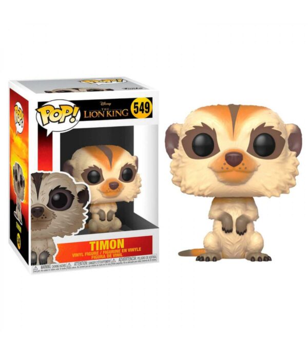 Funko pop disney el rey leon live timon