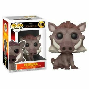 Funko pop disney el rey leon live pumba