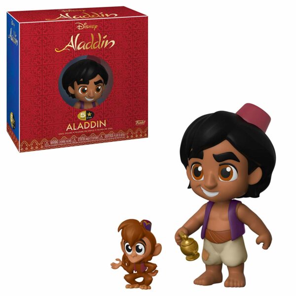 Funko 5 star disney aladdin aladdin & abu