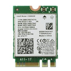 Tarjeta wifi intel 3168 1x1ac -  bt -  m.2 2230