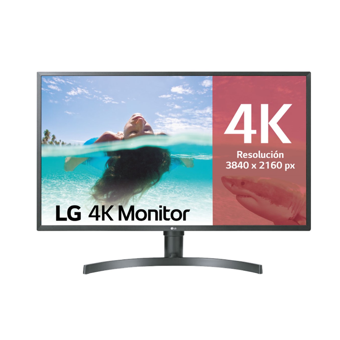 Monitor led 4k lg 31.5pulgadas 3840 x 2160 4ms hdmi display port