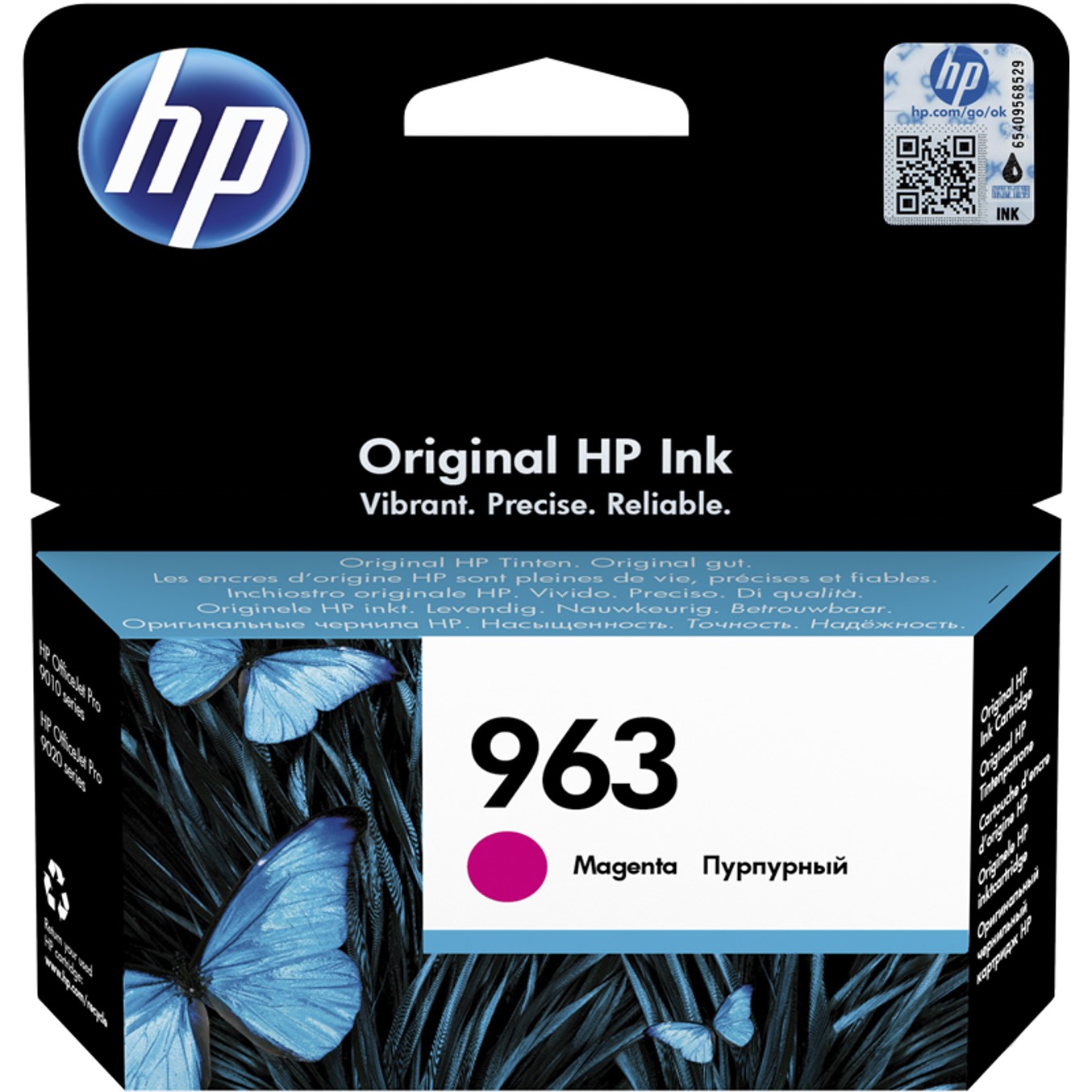 Cartucho tinta hp 963 3ja24ae magenta 10.74ml 700 paginas