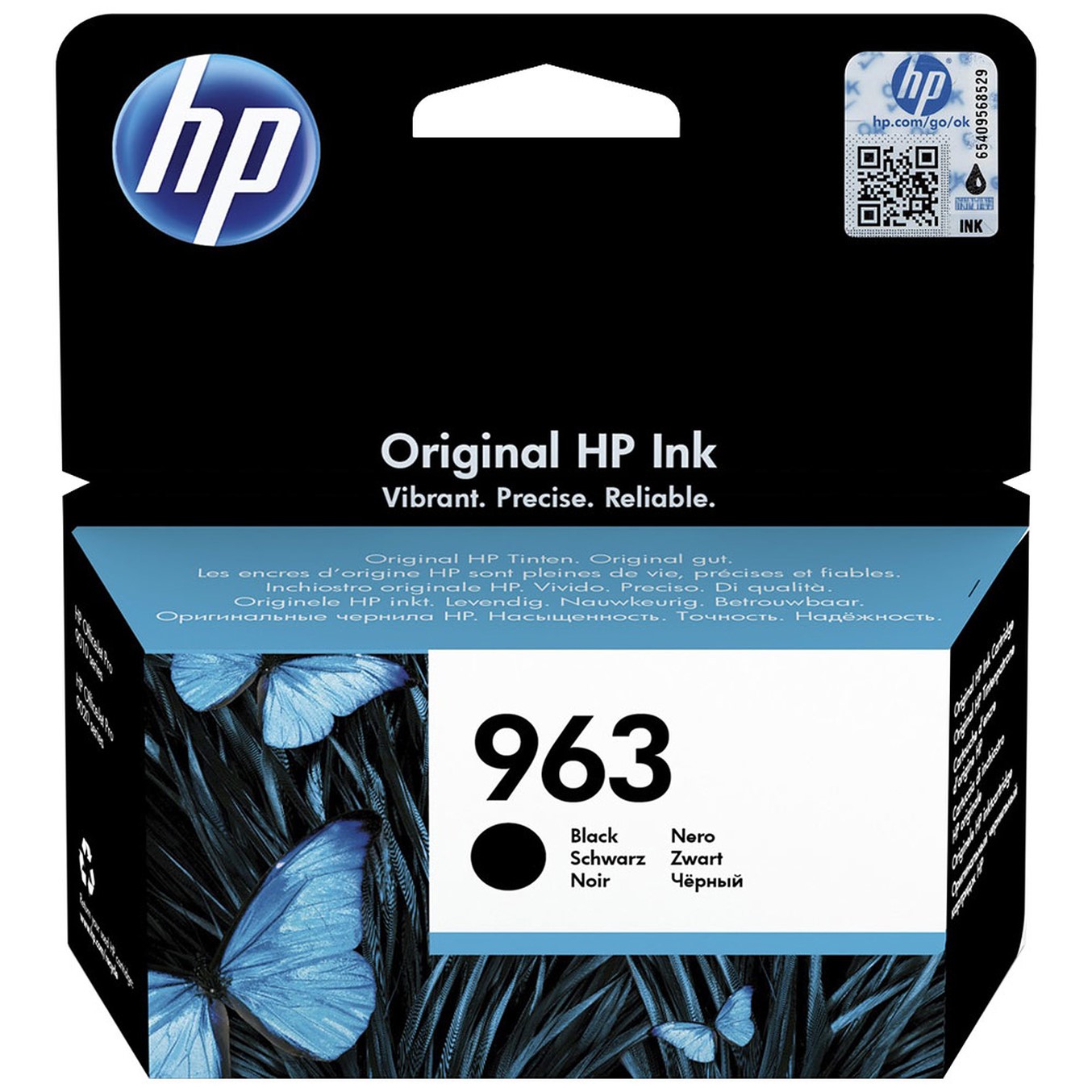 Cartucho tinta hp 963 3ja26ae negro 24.09ml 1000 paginas