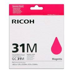 Cartucho gel ricoh 405690 magenta gc - 31m -  gx e3300n -  gx 3350n - gx e2600 - gxe5550n - gxe 7700n -  magenta