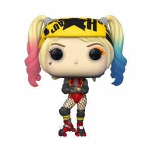 Funko pop dc aves de presa harley quinn roller derby