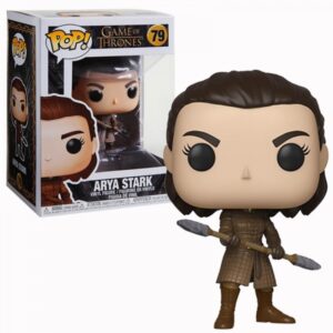 Funko pop juego de tronos arya stark con lanza