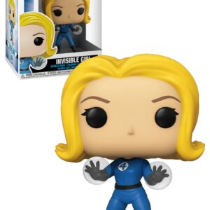 Funko pop marvel los cuatro fantasticos chica invisible