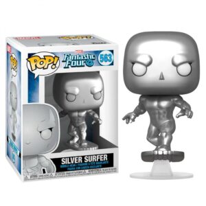 Funko pop marvel los cuatro fantasticos silver surfer