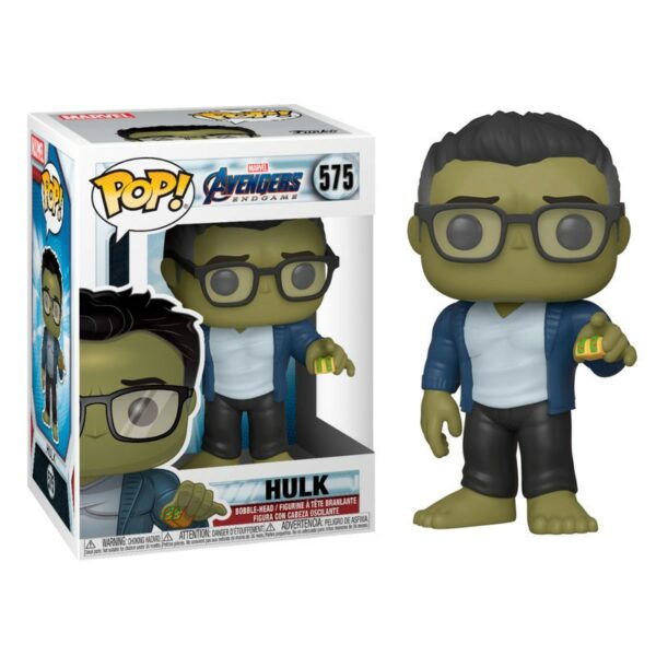 Funko pop marvel endgame hulk sujetando un taco