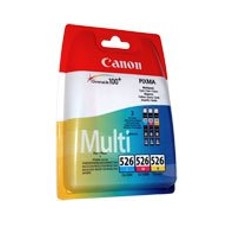 Multipack canon cli - 526  c - m - a - bk + papel foto