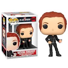 Funko pop marvel viuda negra natasha romanoff