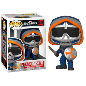 Funko pop marvel viuda negra taskmaster escudo y espada