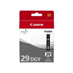 Cartucho tinta canon pgi - 29dgy gris oscuro pixma pro 1