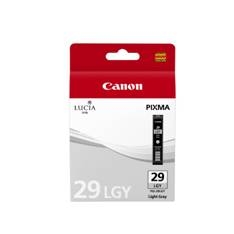 Cartucho tinta canon pgi - 29lgy gris claro pixma pro 1