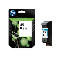 Cartucho tinta hp 45 51645ae negro 42ml 720 -  800 -  932 -  1100