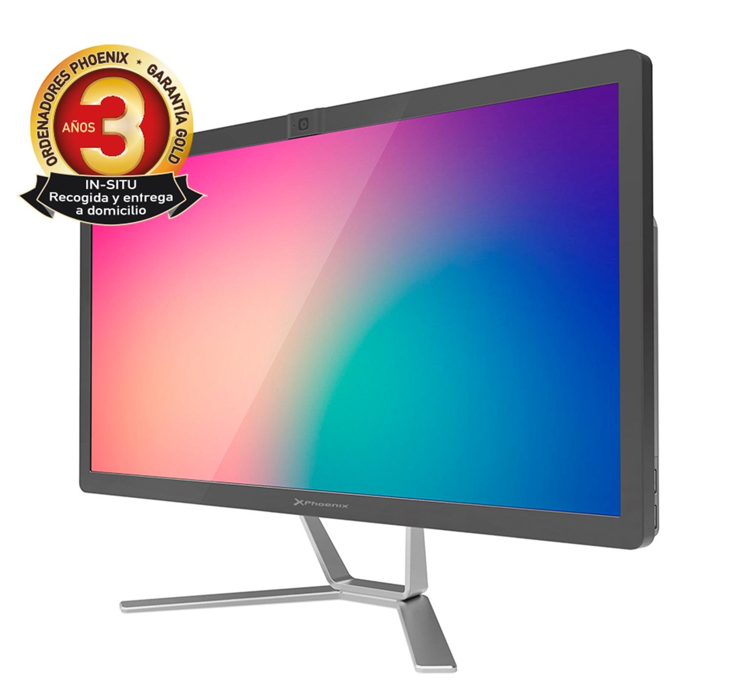 Ordenador pc all in one aio phoenix unity 21.5pulgadas fhd tactil  -  intel i5 9400 - 8 gb ddr4 - 480 gb ssd