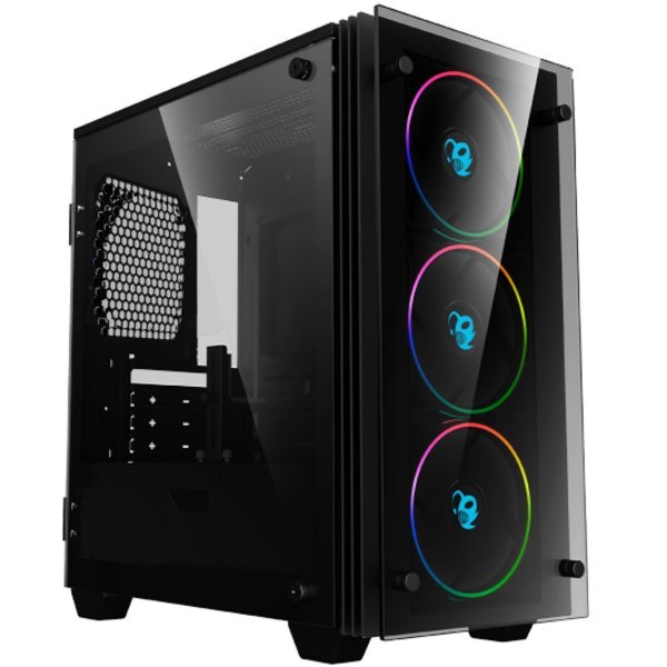 Caja ordenador gaming coolbox deeprainbow argb atx usb sin fuente 1 Caja ordenador gaming coolbox deeprainbow argb atx usb sin fuente