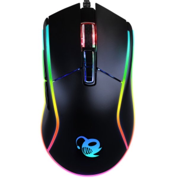 Mouse raton coolbox deepgaming deep darth gaming dpi ajustable usb rgb