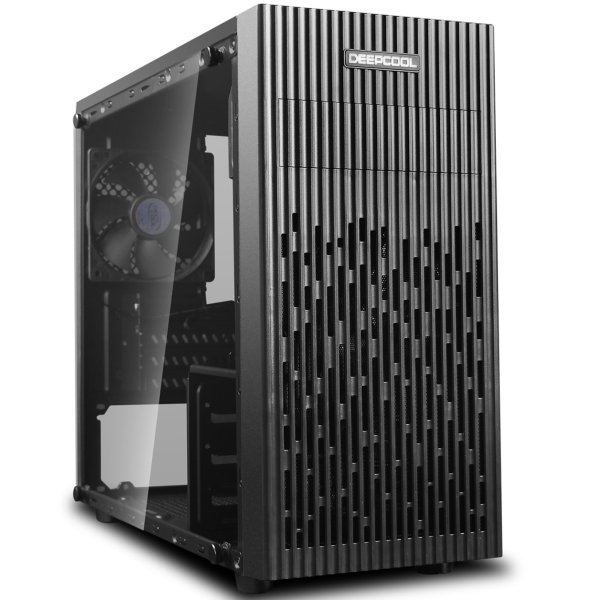 Caja ordenador gaming deepcool 30 micro atx - cristal templado - usb - negro 1 Caja ordenador gaming deepcool 30 micro atx - cristal templado - usb - negro