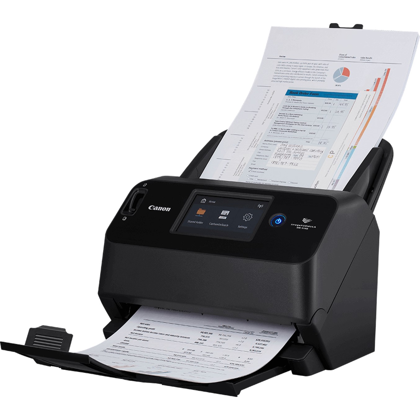 Escaner sobremesa canon imageformula dr - s150 45ppm - adf - 4000 escaneos - dia - adf 60 hojas - usb lan o wifi 1 Escaner sobremesa canon imageformula dr - s150 45ppm - adf - 4000 escaneos - dia - adf 60 hojas - usb lan o wifi