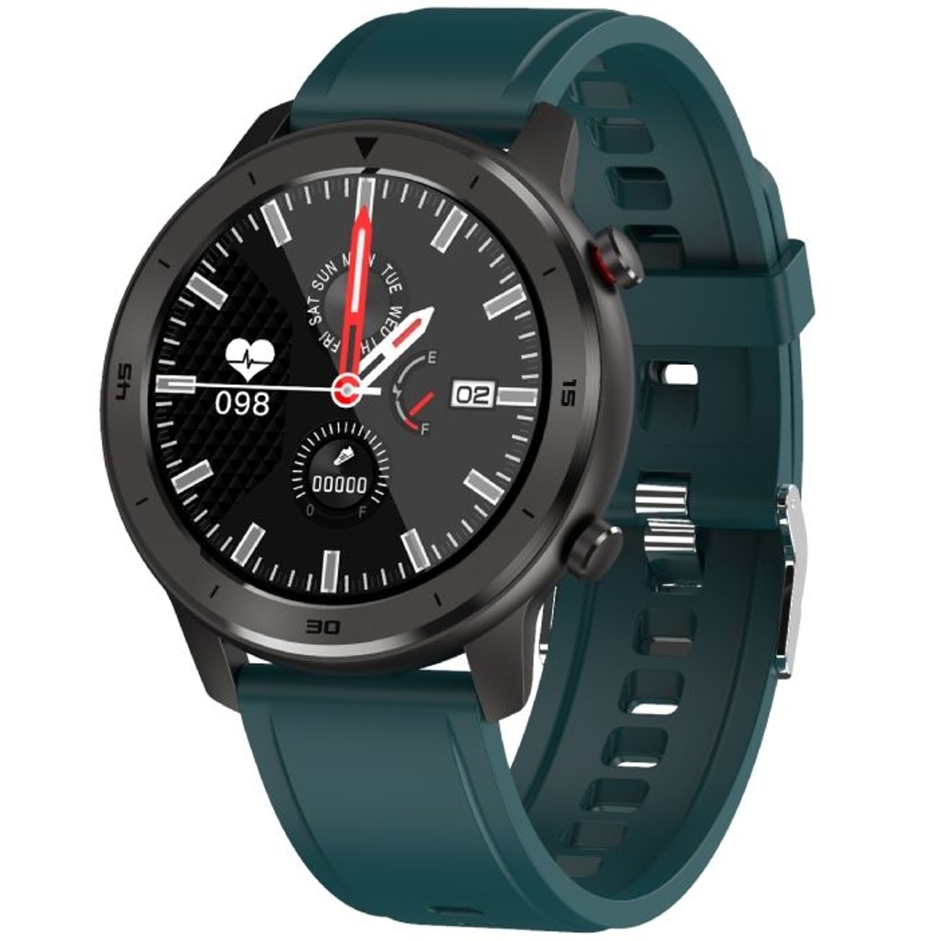 Reloj innjoo smartwatch voom sport correa verde - 1 Reloj innjoo smartwatch voom sport correa verde - 1.33pulgadas - health tracker - bt music controller