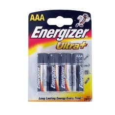 Blister energizer cuatro pilas aaa alcalinas lr - 03 clasica 1.5v