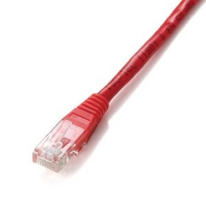 Cable red equip latiguillo rj45 u -  utp cat6 1m rojo