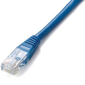 Cable red equip latiguillo rj45 u -  utp cat6 10m azul